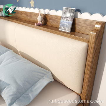 Складная деревянная кровать для спальни с двумя кроватями Деревянная кровать